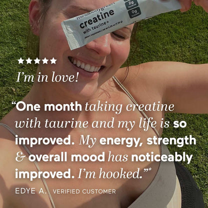 mindbodygreen creatine with taurine+